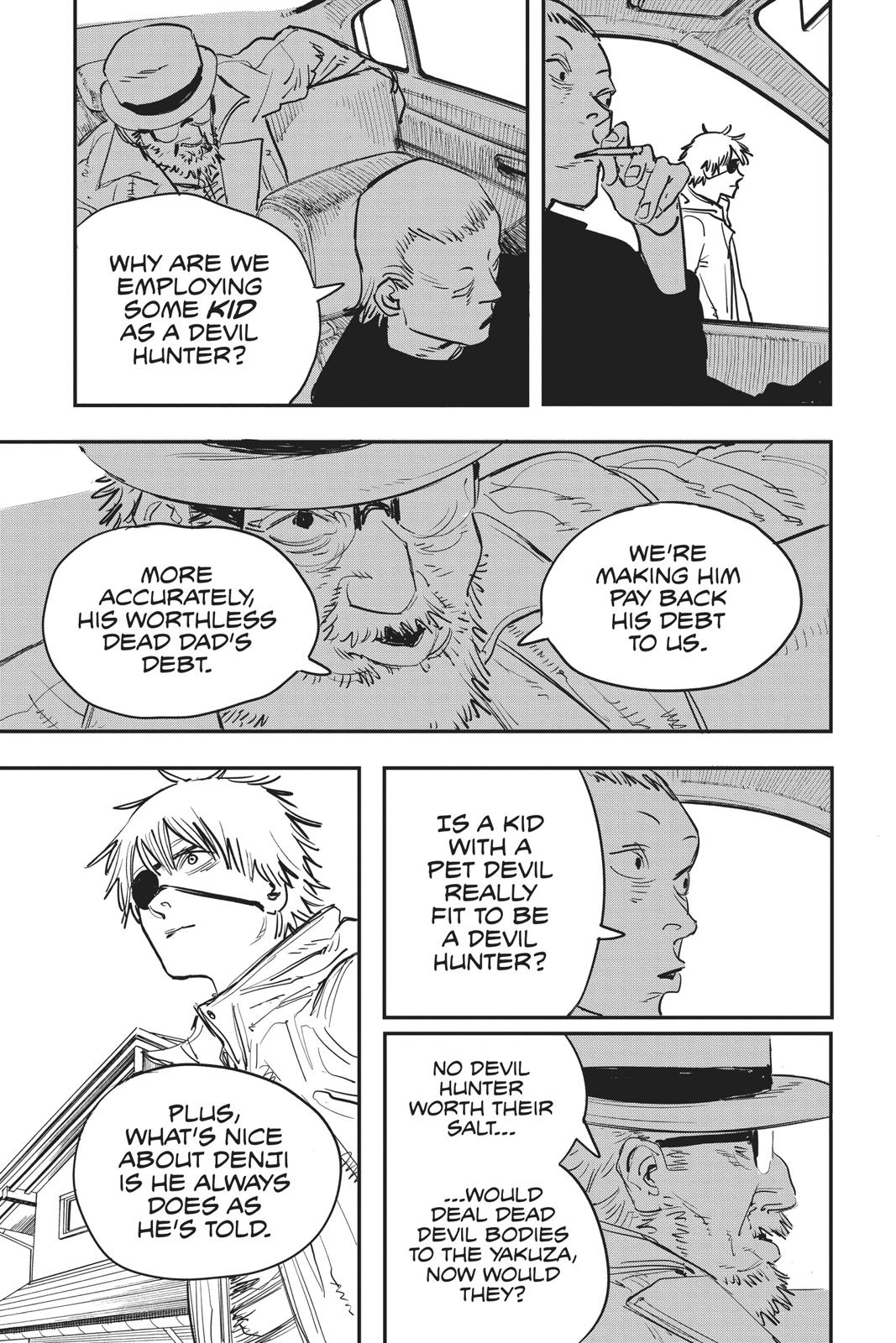 Chainsaw Man Manga Chapter 1 page 11 - Dog & Chainsaw