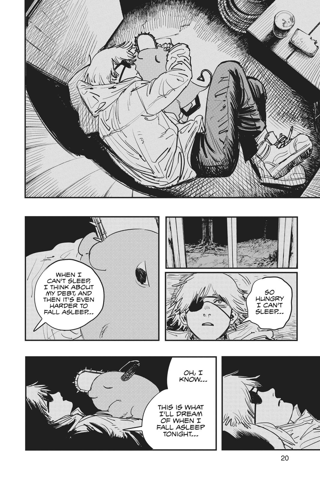 Chainsaw Man Manga Chapter 1 page 20 - Dog & Chainsaw