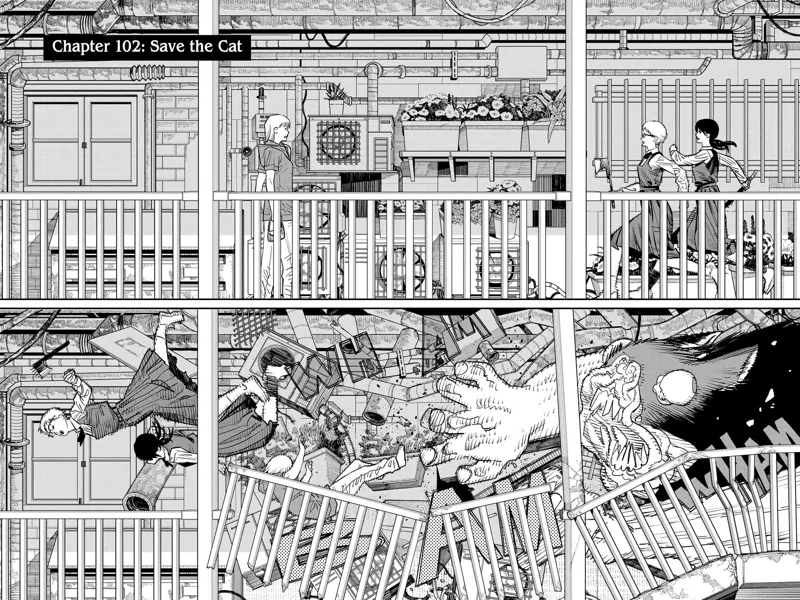 Chainsaw Man Manga Chapter 102 page 1 - Save the Cat