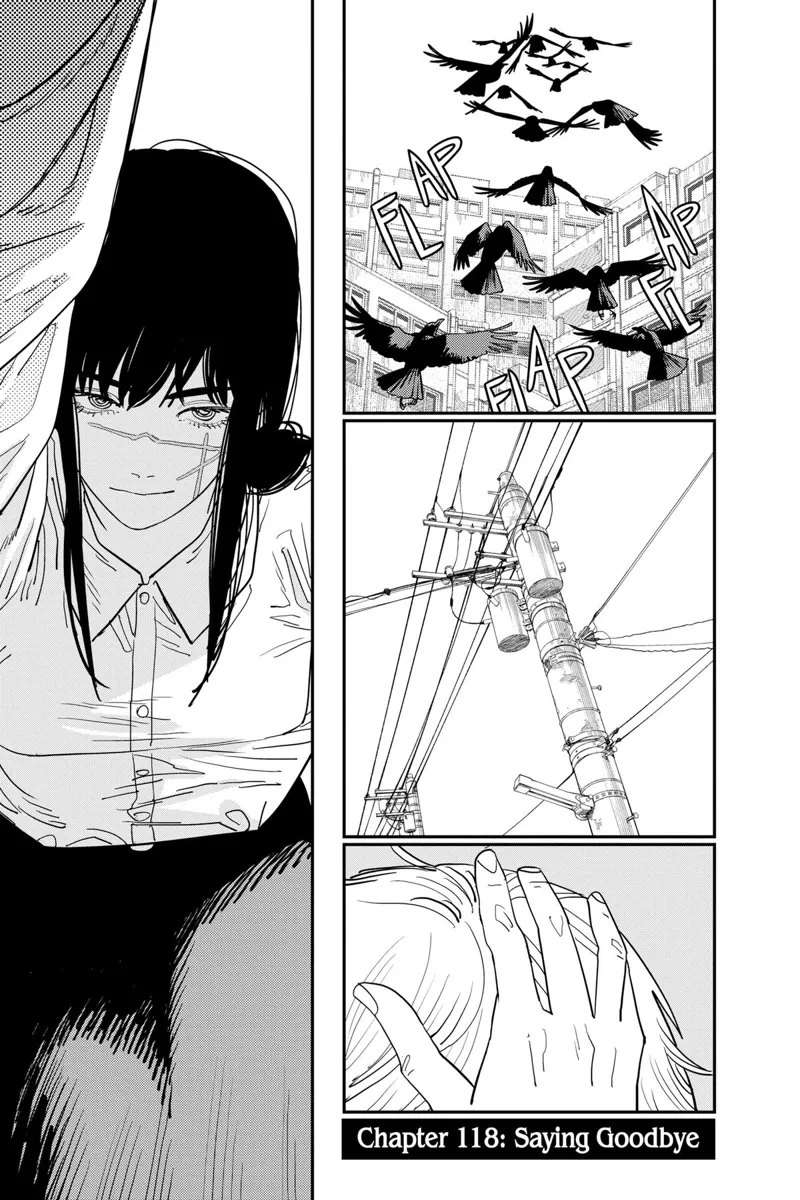 Chainsaw Man Manga Chapter 118 page 1 - Saying Goodbye