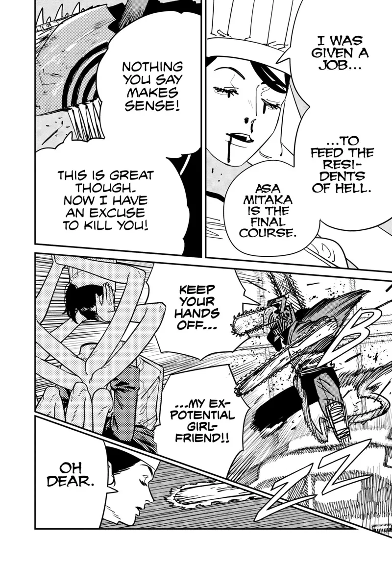 Chainsaw Man Manga Chapter 126 page 3 - Food Fight