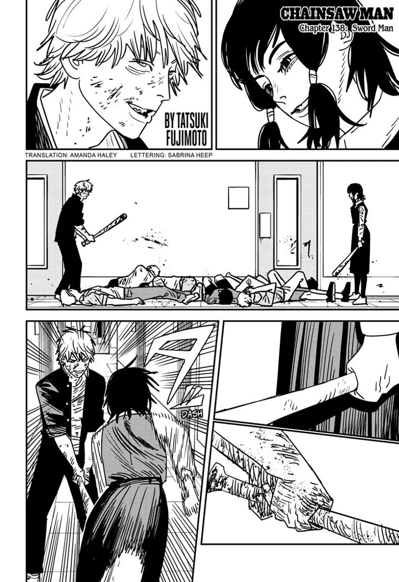 Chainsaw Man Manga Chapter 138 page 1 - Sword Man