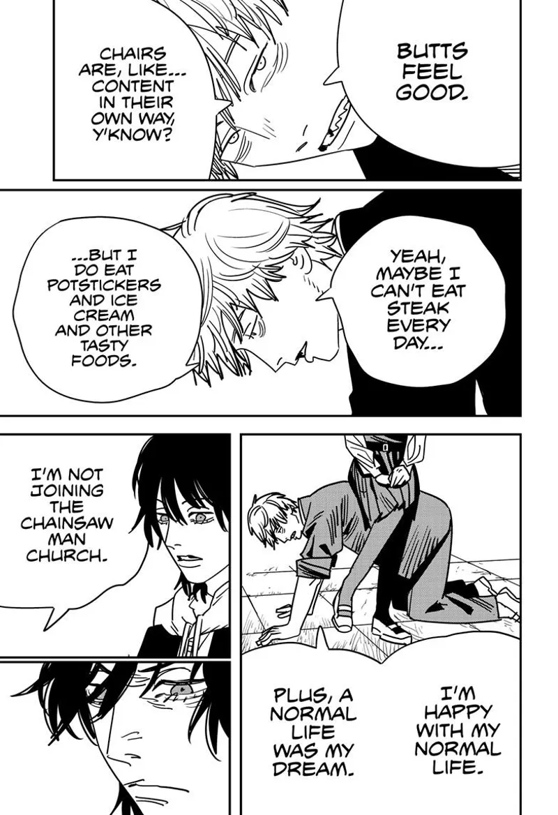 Chainsaw Man Manga Chapter 139 page 12 - A Chair's Feelings
