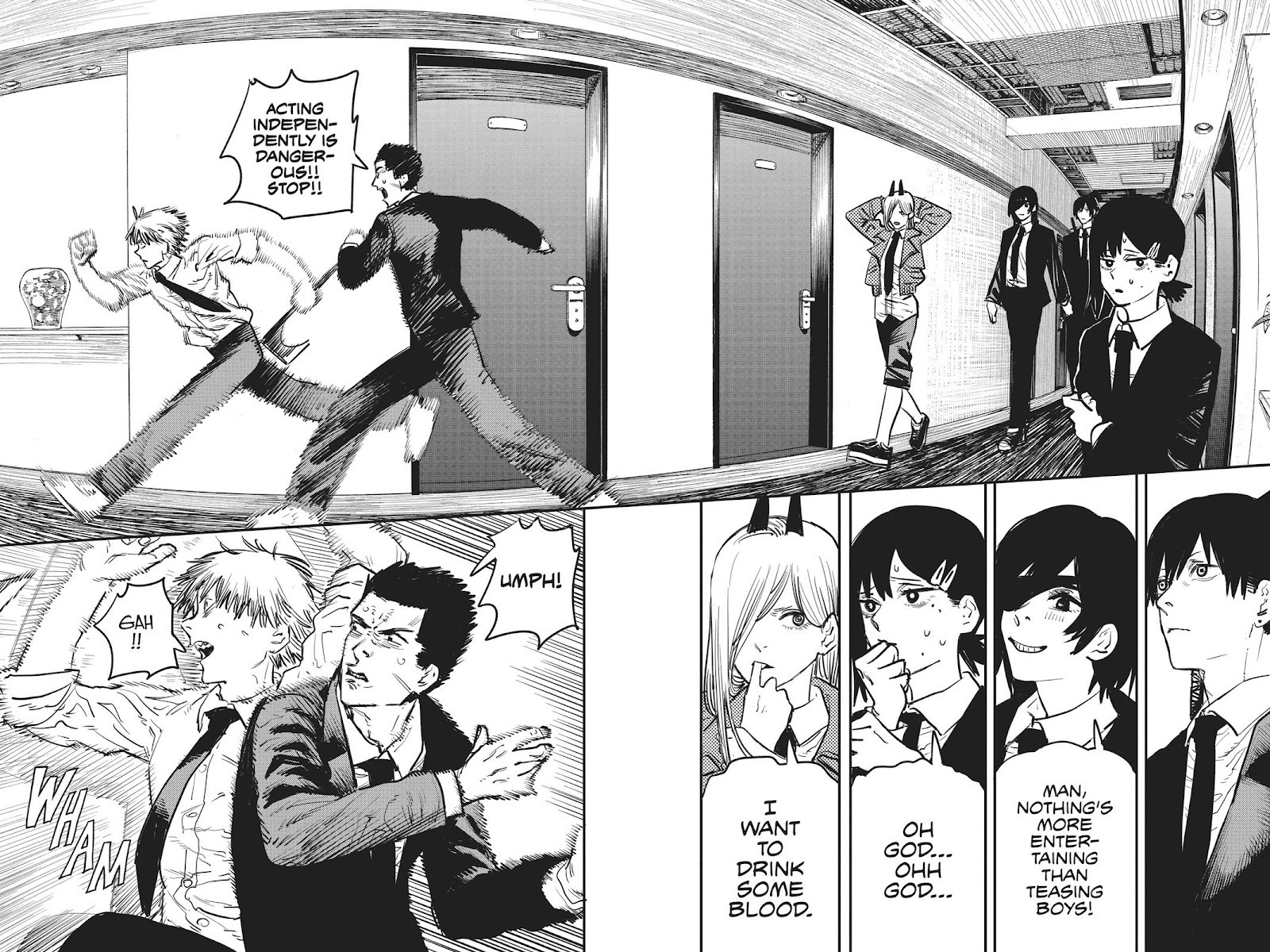 Chainsaw Man Manga Chapter 14 page 10 - French Kiss