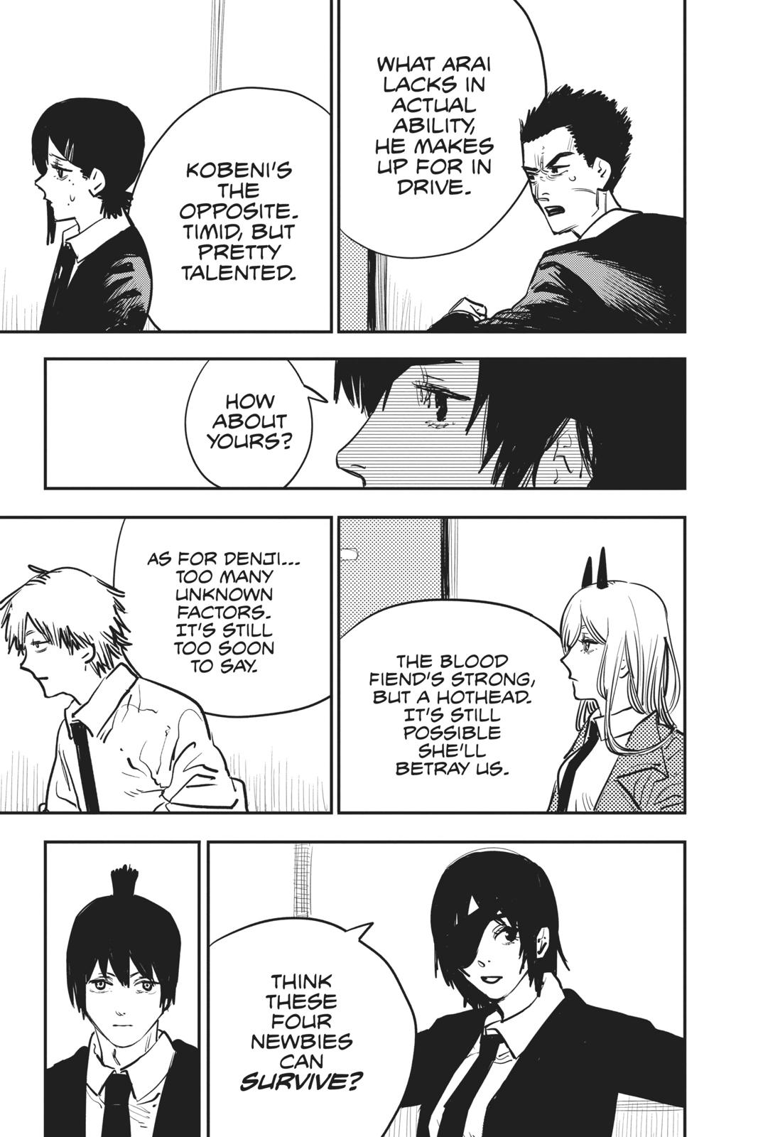 Chainsaw Man Manga Chapter 14 page 12 - French Kiss