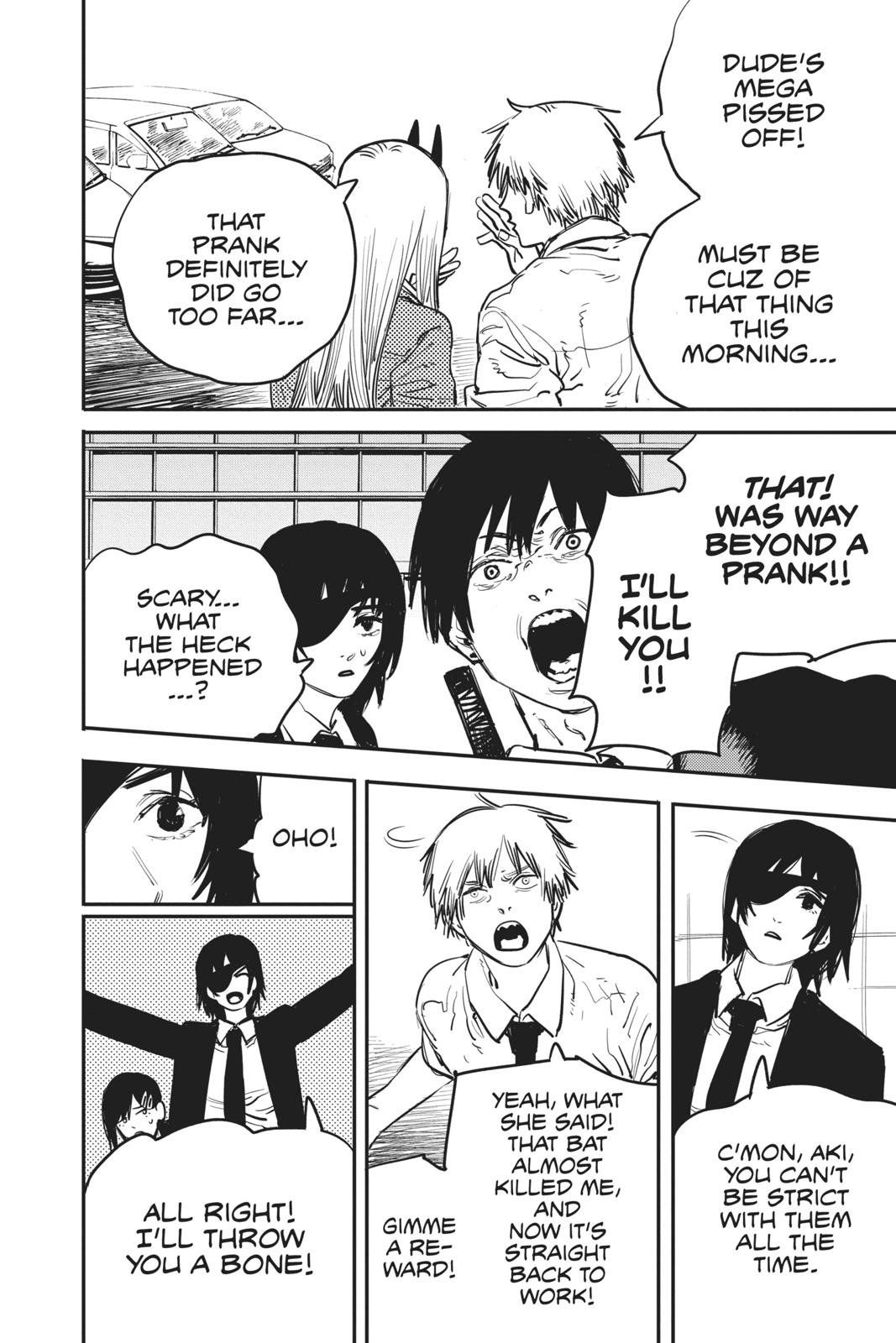 Chainsaw Man Manga Chapter 14 page 4 - French Kiss