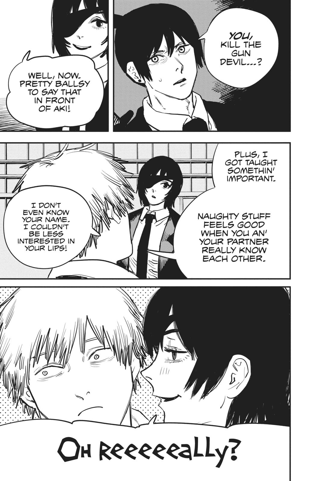 Chainsaw Man Manga Chapter 14 page 7 - French Kiss