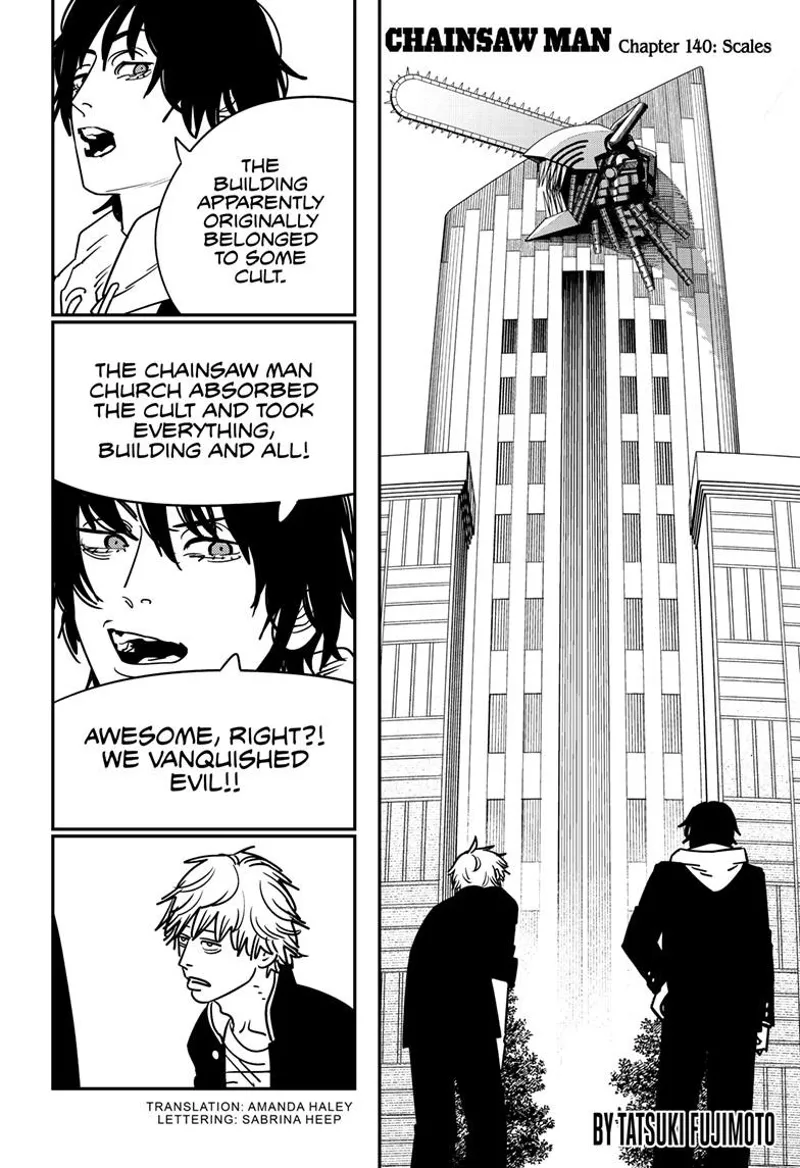 Chainsaw Man Manga Chapter 140 page 1 - Scales