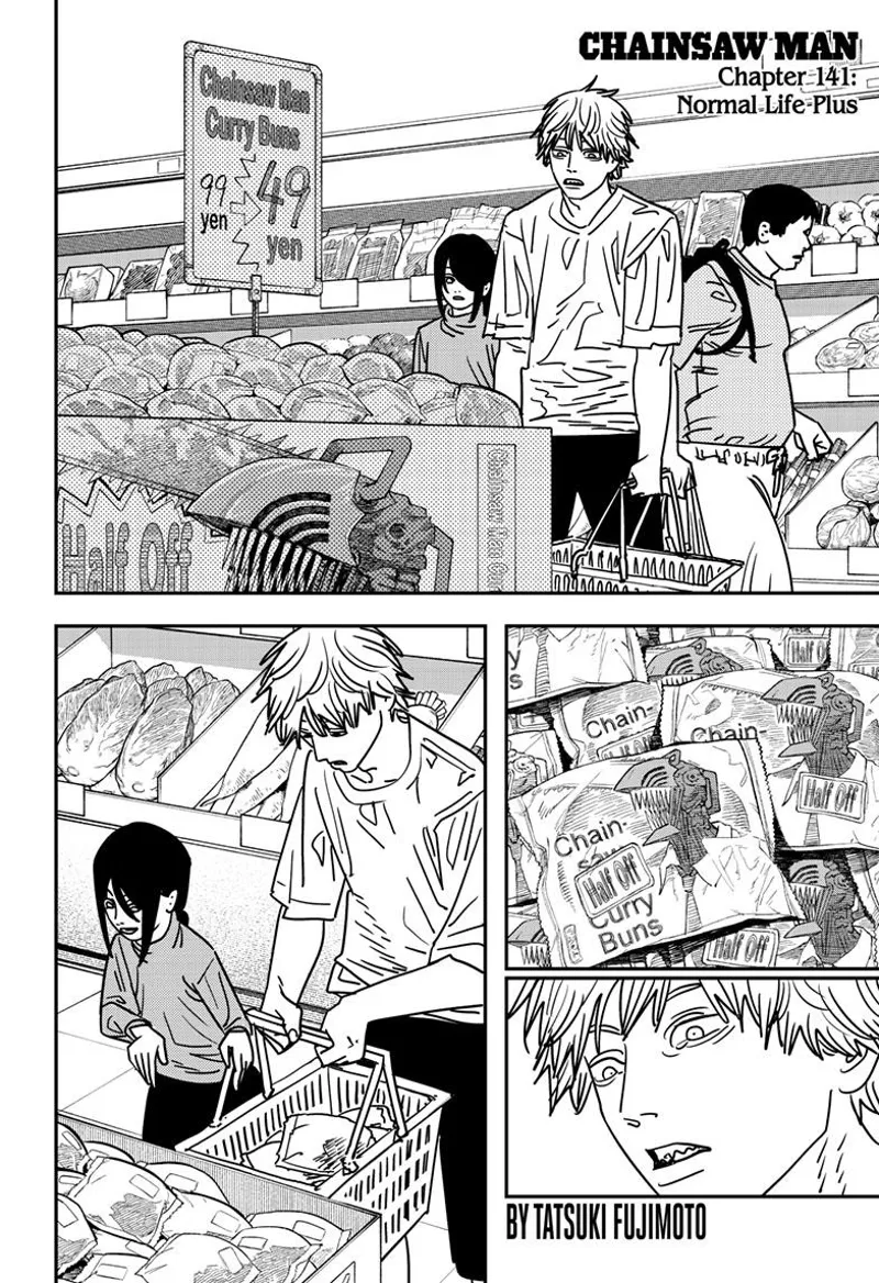 Chainsaw Man Manga Chapter 141 page 1 - Normal Life Plus