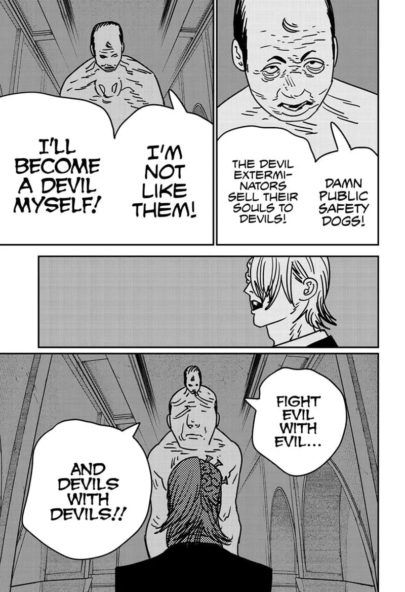 Chainsaw Man Manga Chapter 144 page 11 - Guns, Nails, Katana