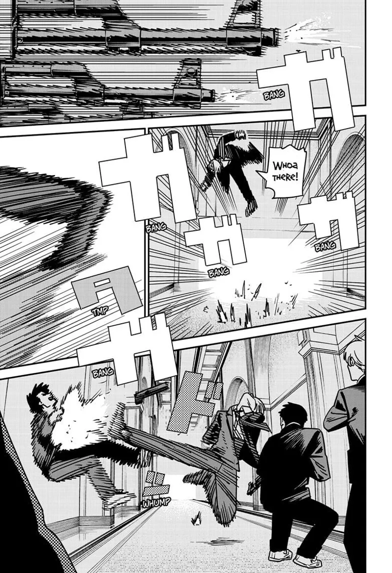 Chainsaw Man Manga Chapter 144 page 5 - Guns, Nails, Katana