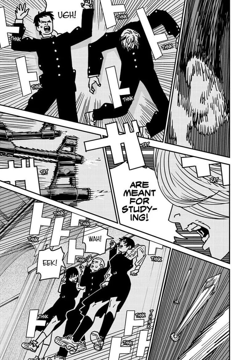 Chainsaw Man Manga Chapter 144 page 7 - Guns, Nails, Katana