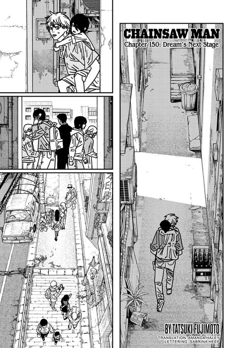 Chainsaw Man Manga Chapter 150 page 1 - Dream's Next Stage