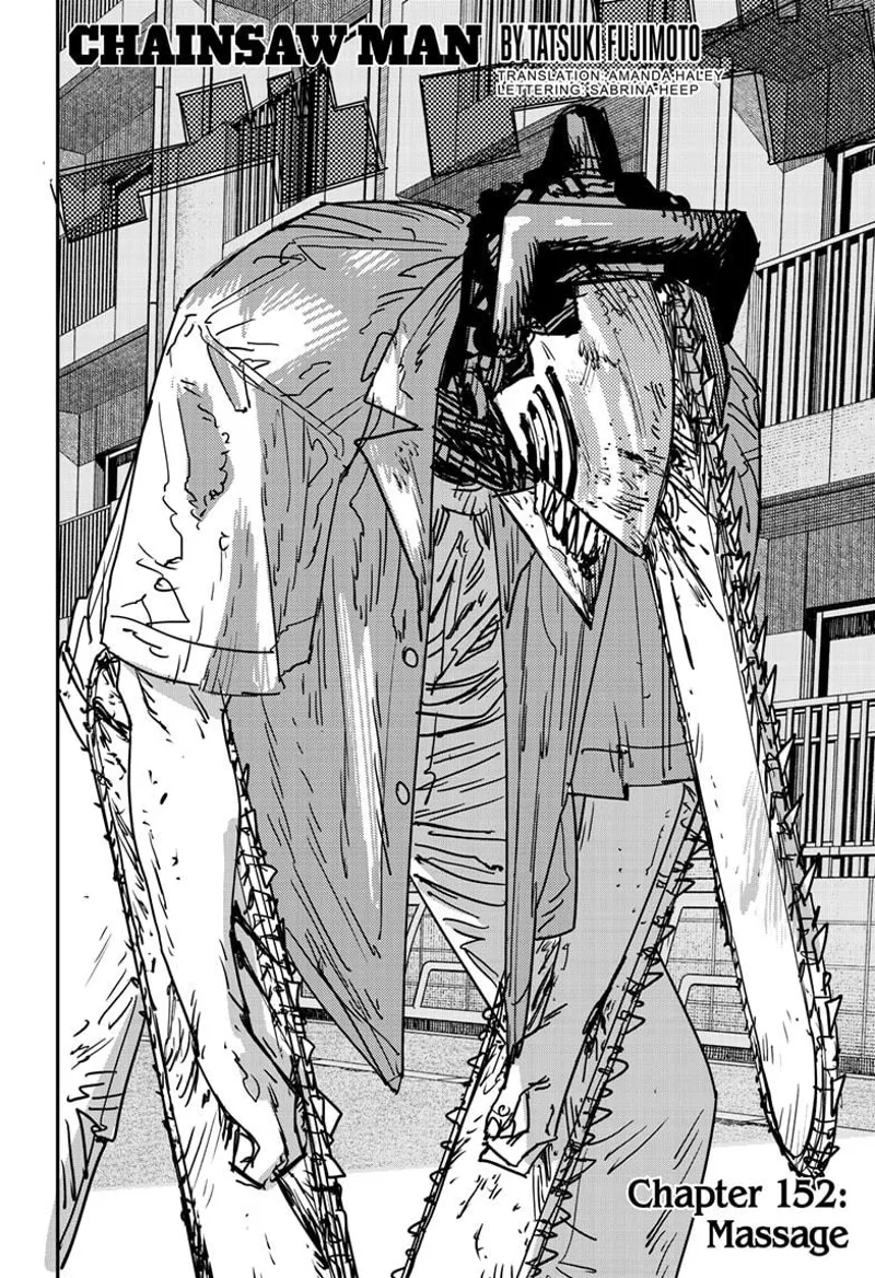Chainsaw Man Manga Chapter 152 page 1 - Massage