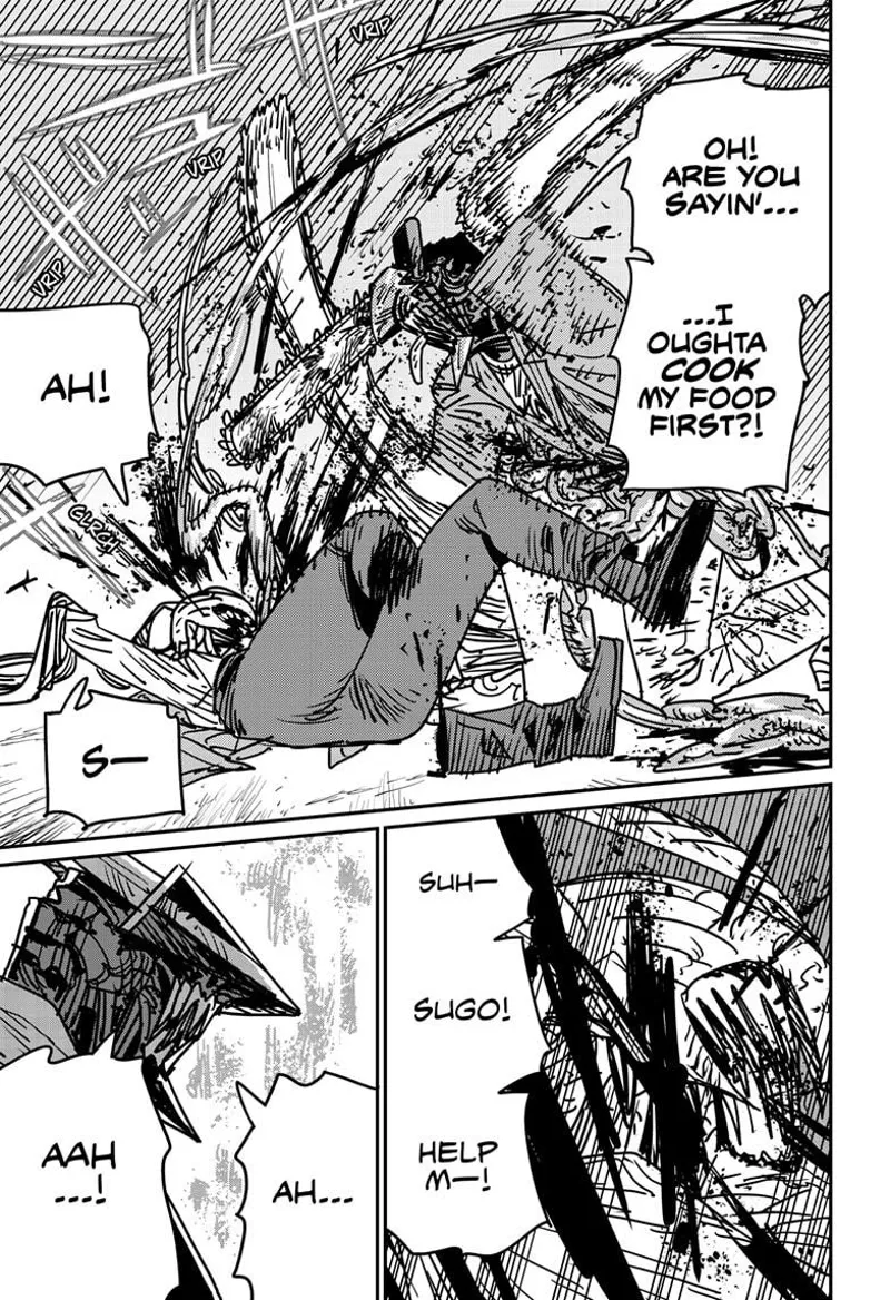 Chainsaw Man Manga Chapter 152 page 14 - Massage