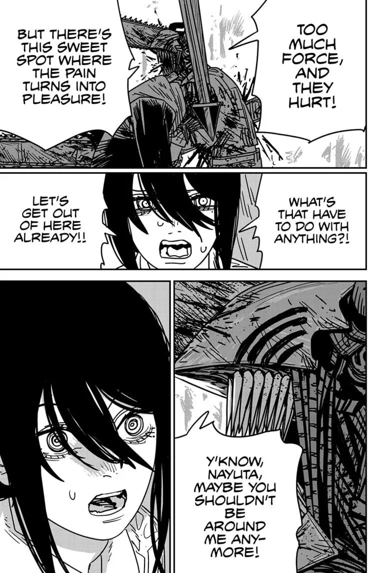 Chainsaw Man Manga Chapter 152 page 18 - Massage
