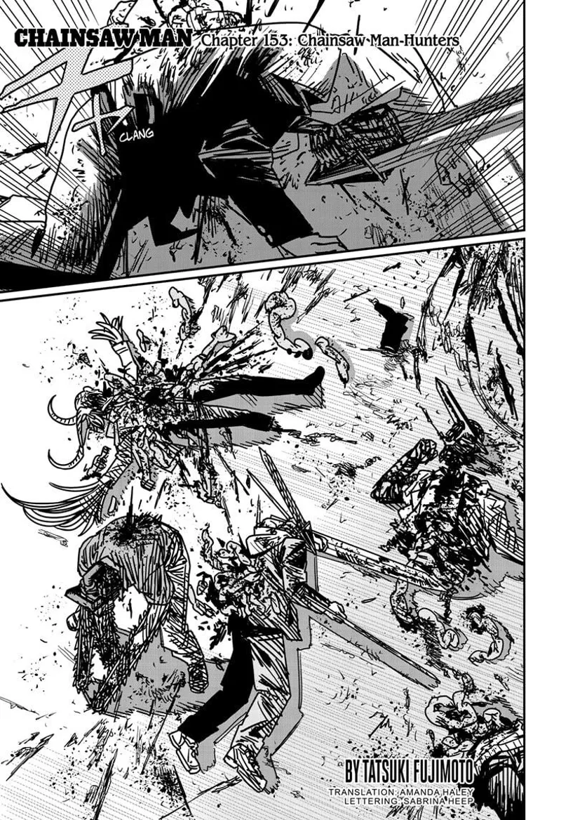 Chainsaw Man Manga Chapter 153 page 1 - Chainsaw Man Hunters