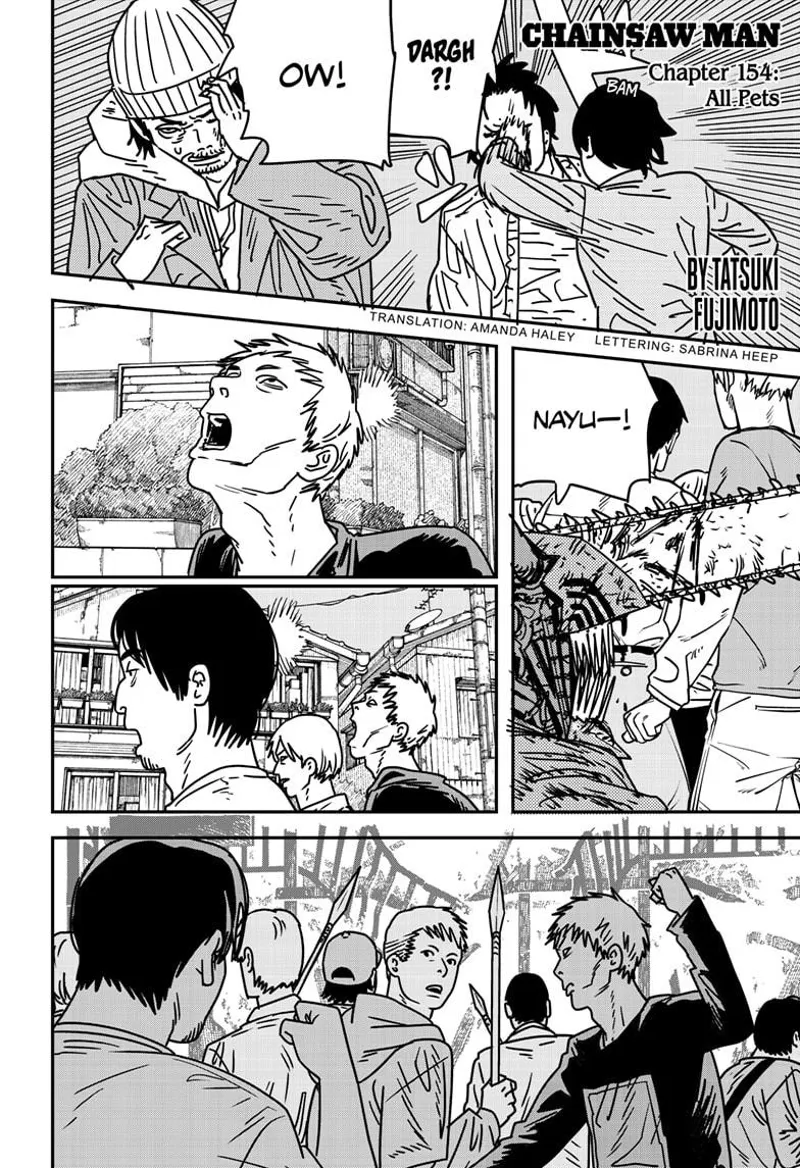 Chainsaw Man Manga Chapter 154 page 1 - All Pets