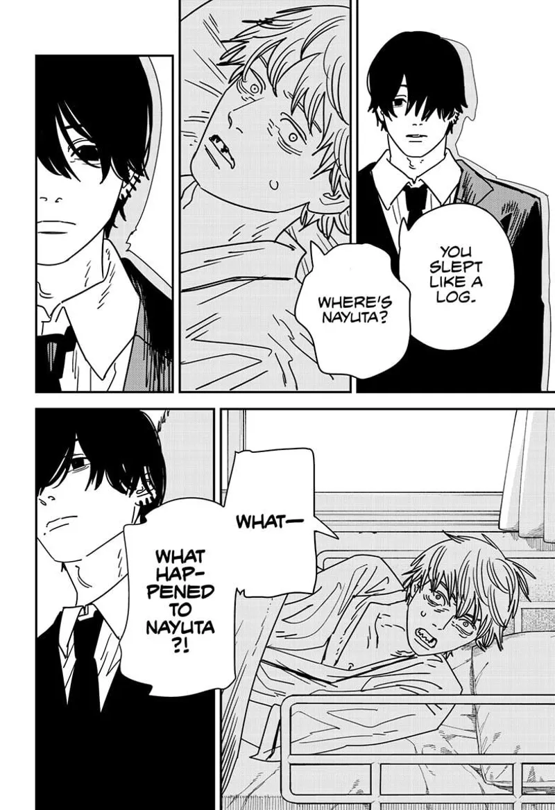 Chainsaw Man Manga Chapter 156 page 3 - Whup Whup Whup Whup Bzzz Split Split