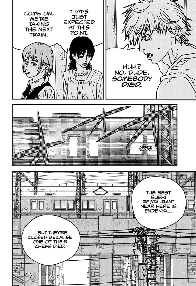 Chainsaw Man Manga Chapter 165 page 2 - Everyday Scenery