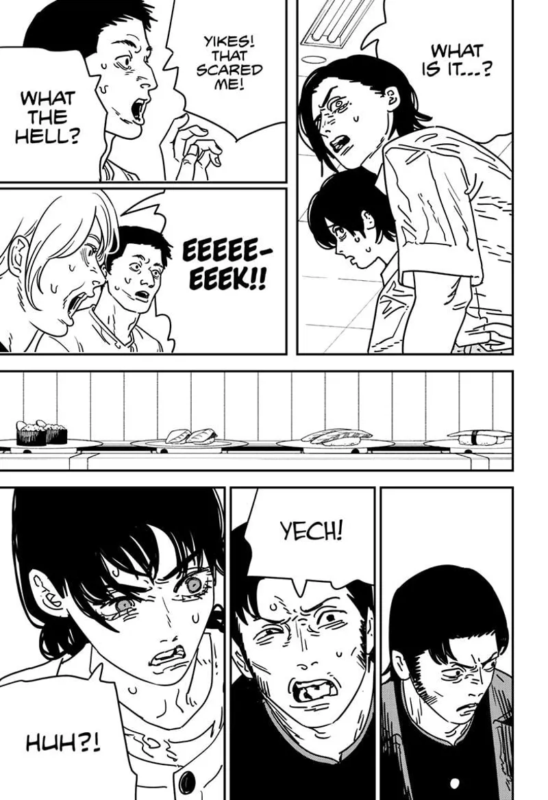 Chainsaw Man Manga Chapter 170 page 11 - How to Eat Sushi
