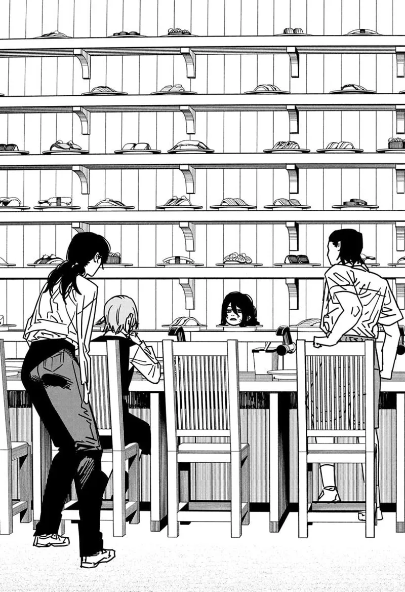 Chainsaw Man Manga Chapter 170 page 13 - How to Eat Sushi