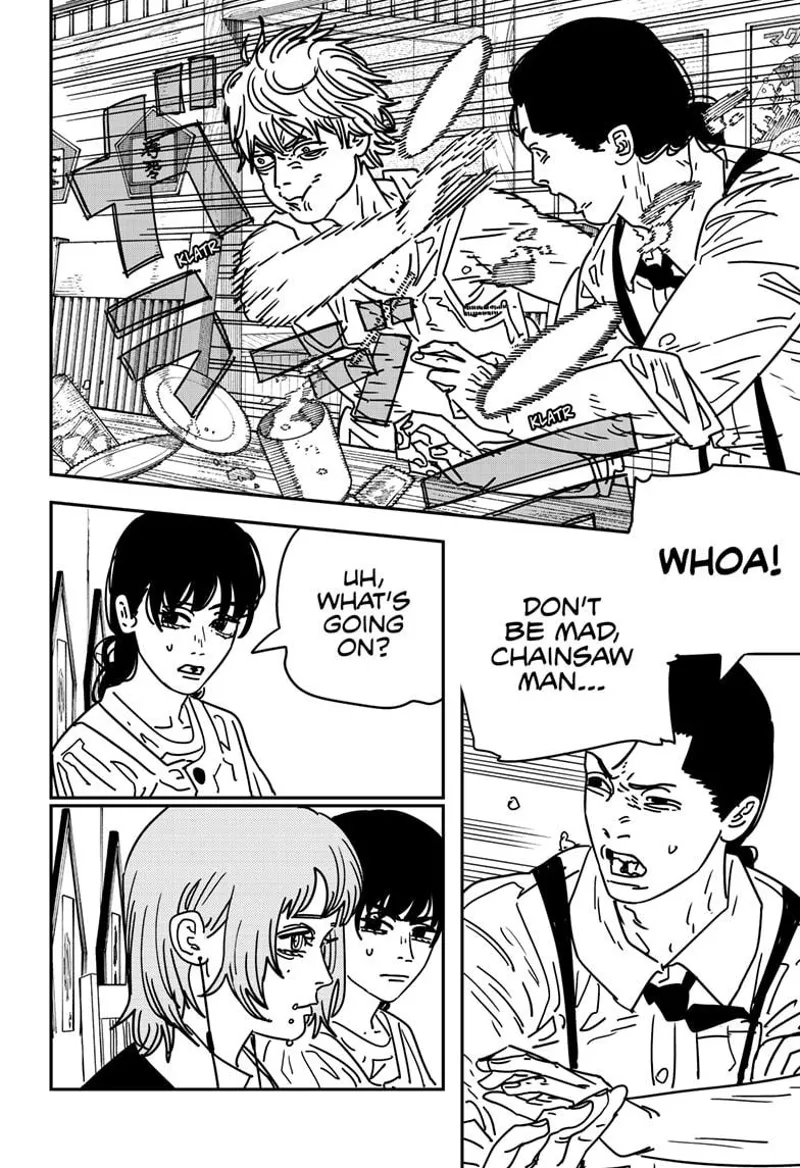 Chainsaw Man Manga Chapter 170 page 4 - How to Eat Sushi