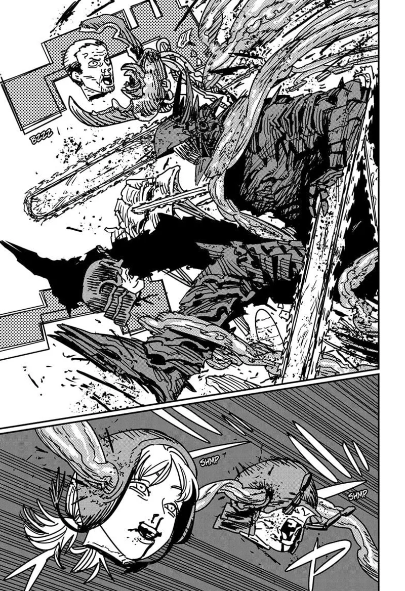 Chainsaw Man Manga Chapter 172 page 12 - Bzzz! Boom! Chomp!
