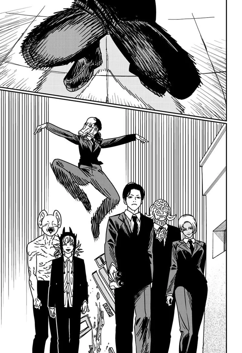 Chainsaw Man Manga Chapter 172 page 2 - Bzzz! Boom! Chomp!