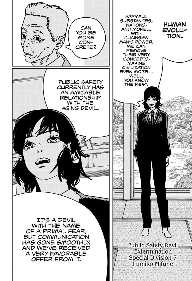 Chainsaw Man Manga Chapter 174 page 3 - Ayyy, Aging
