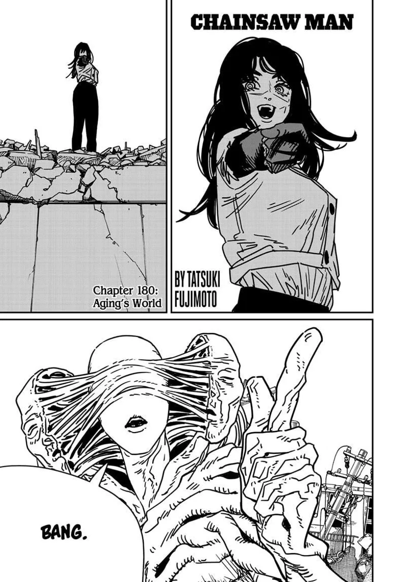 Chainsaw Man Manga Chapter 180 page 1 - Aging's World