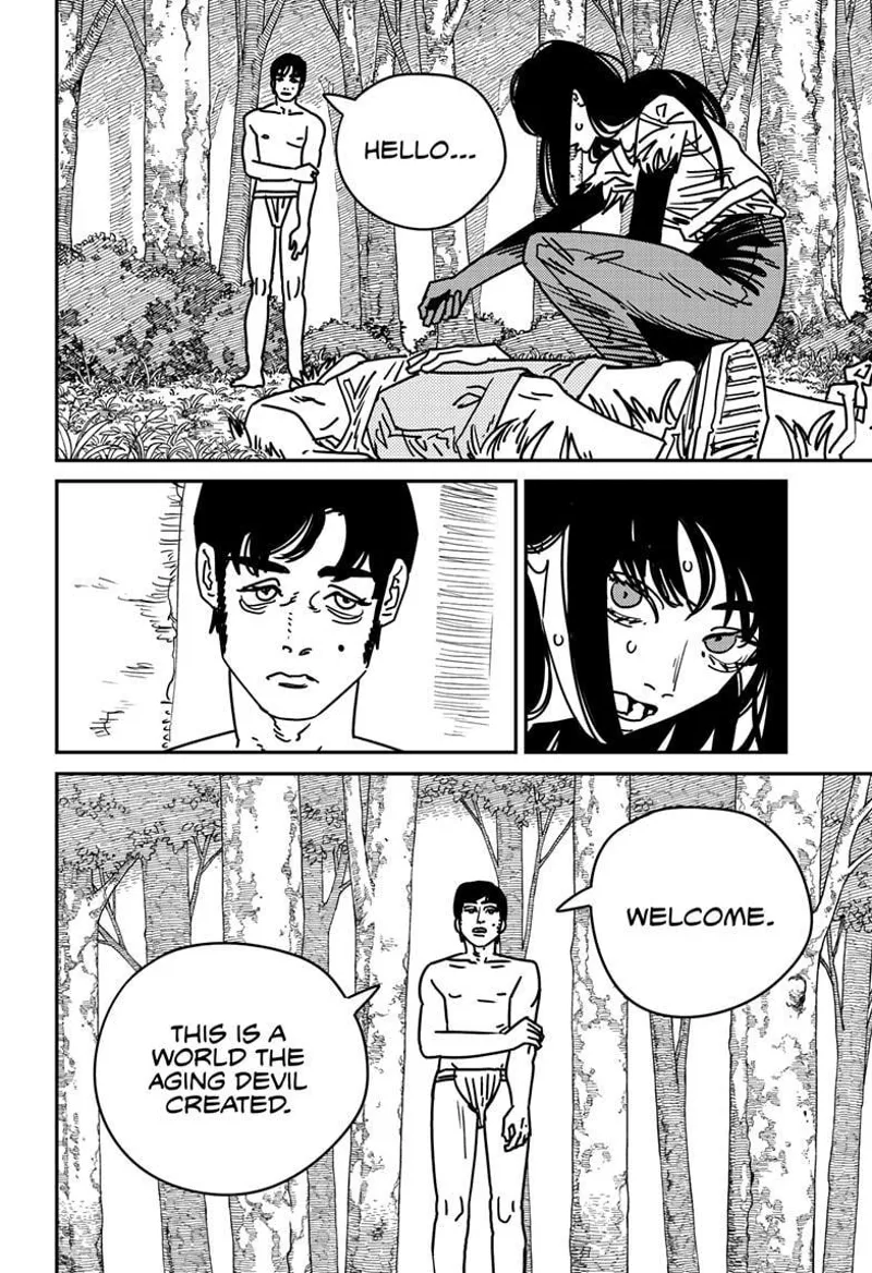 Chainsaw Man Manga Chapter 180 page 10 - Aging's World