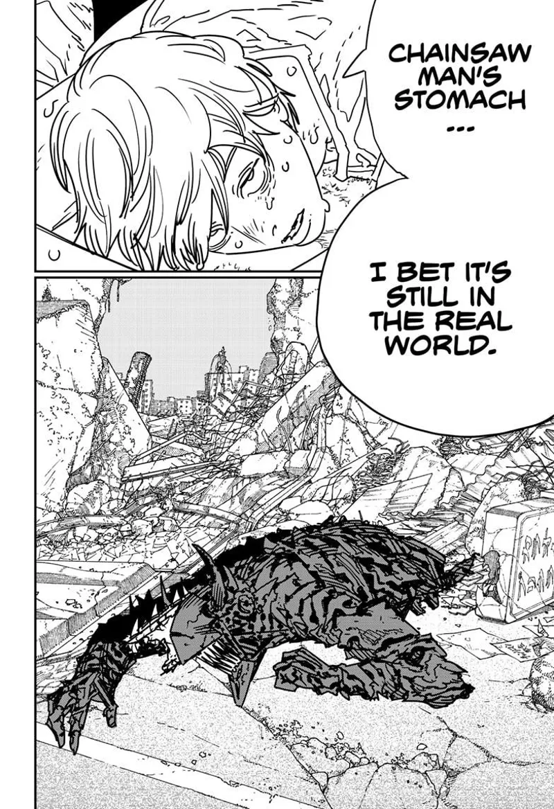 Chainsaw Man Manga Chapter 183 page 14 - Barf, Head, Perv