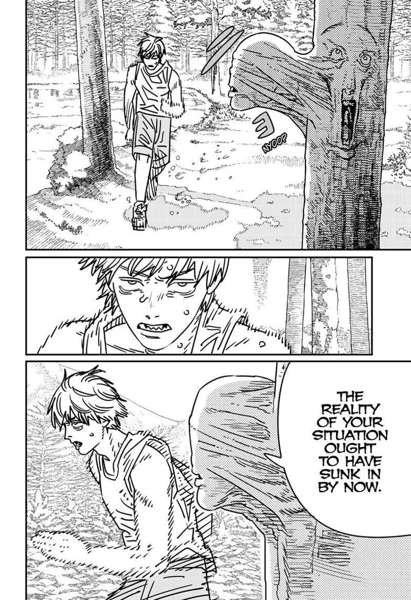 Chainsaw Man Manga Chapter 184 page 4 - Run, Denji!