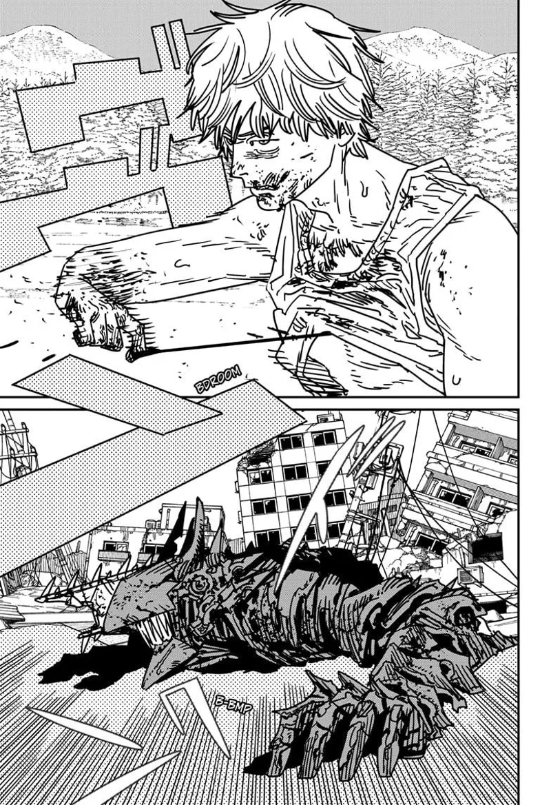 Chainsaw Man Manga Chapter 185 page 12 - Stomach in Another World