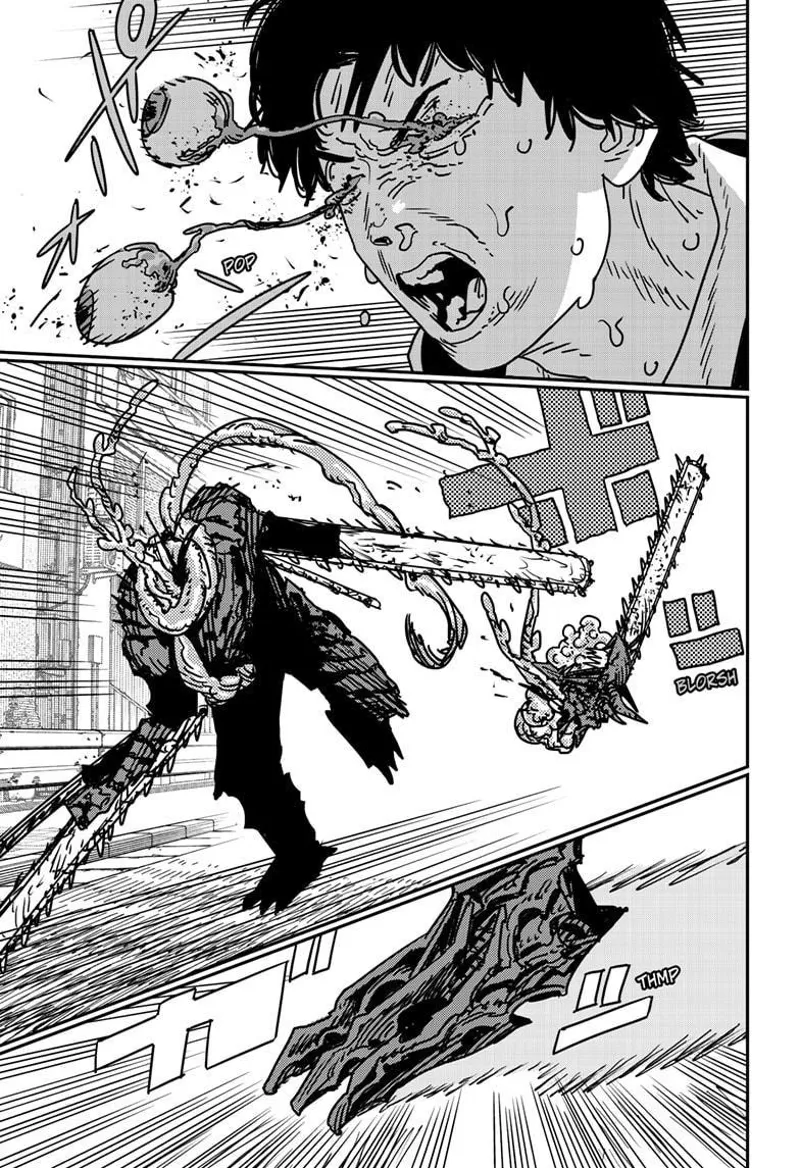 Chainsaw Man Manga Chapter 186 page 15 - Yank, Blorsh, Bdroom