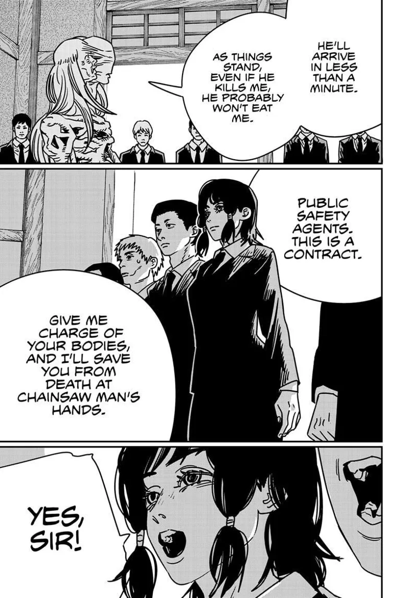 Chainsaw Man Manga Chapter 186 page 3 - Yank, Blorsh, Bdroom