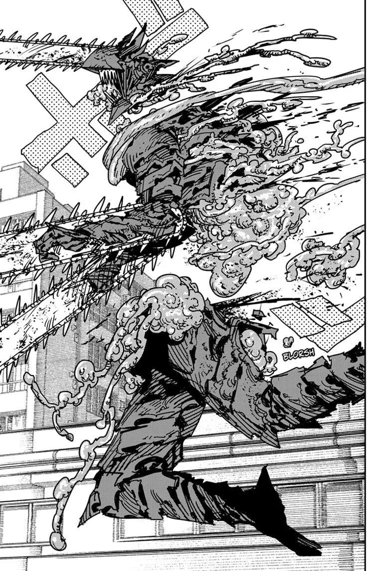 Chainsaw Man Manga Chapter 186 page 5 - Yank, Blorsh, Bdroom