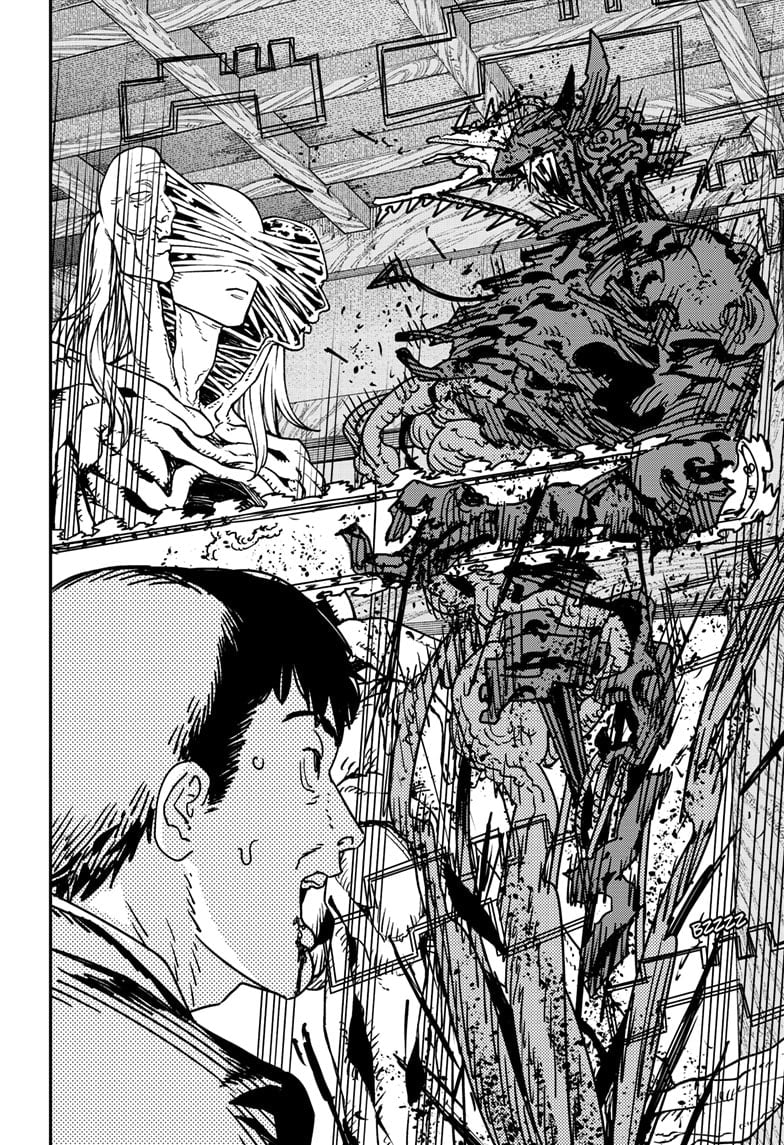 Chainsaw Man Manga Chapter 187 page 3 - Barf!