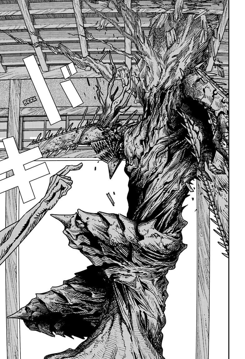 Chainsaw Man Manga Chapter 187 page 8 - Barf!