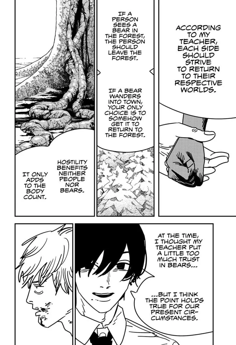 Chainsaw Man Manga Chapter 188 page 10 - Octopus, War, Chainsaw
