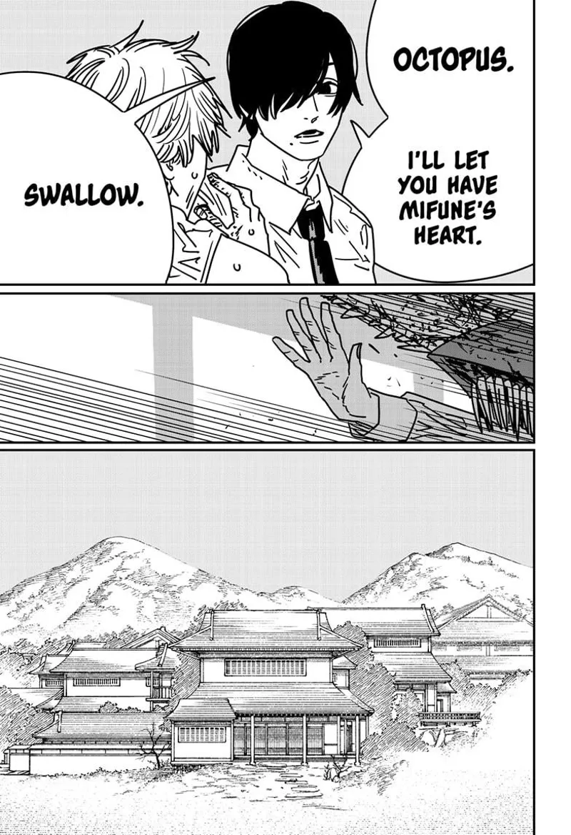 Chainsaw Man Manga Chapter 189 page 15 - Heart Pass, Octopus