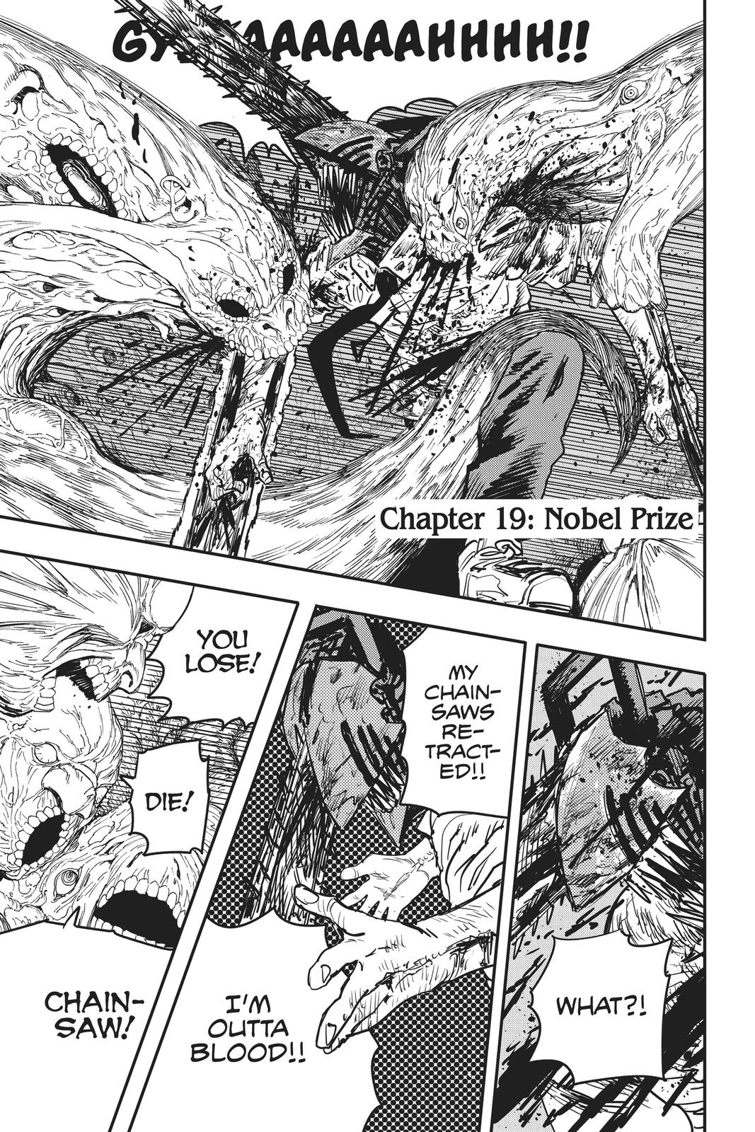 Chainsaw Man Manga Chapter 19 page 1 - Nobel Prize