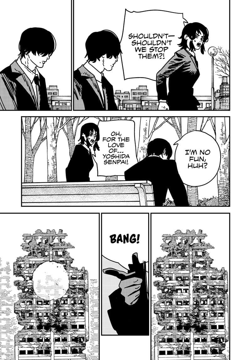 Chainsaw Man Manga Chapter 194 page 13 - Fun School Festival