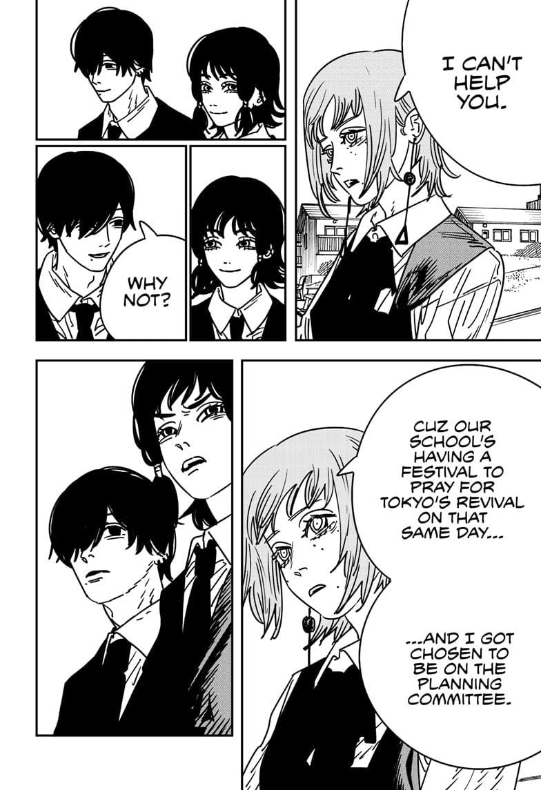Chainsaw Man Manga Chapter 194 page 8 - Fun School Festival