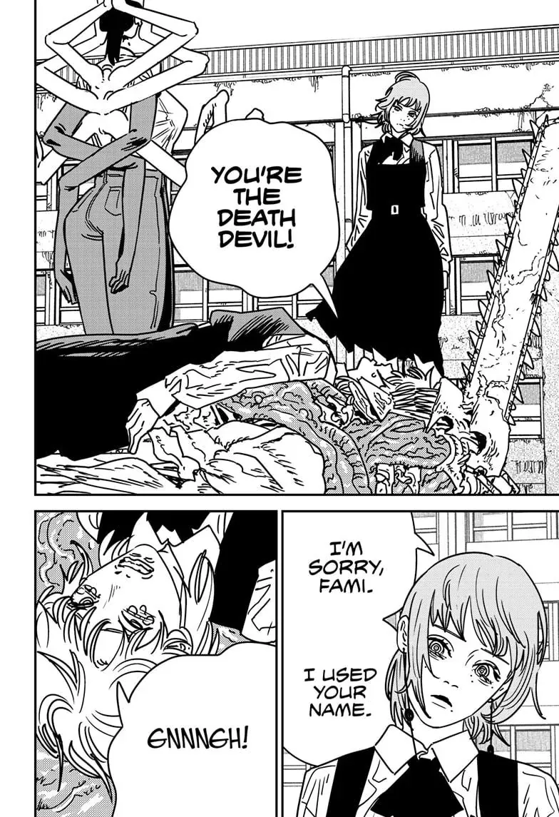 Chainsaw Man Manga Chapter 198 page 13 - It's Fami!
