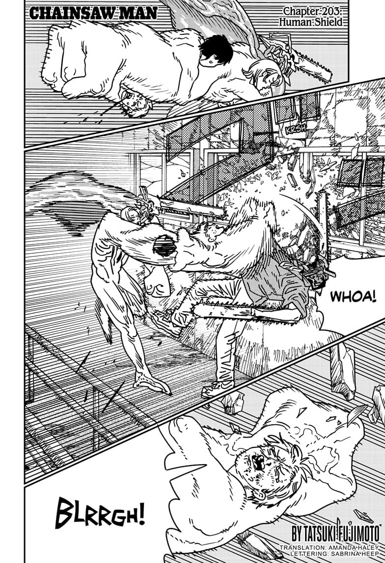 Chainsaw Man Manga Chapter 203 page 1 - Human Shield