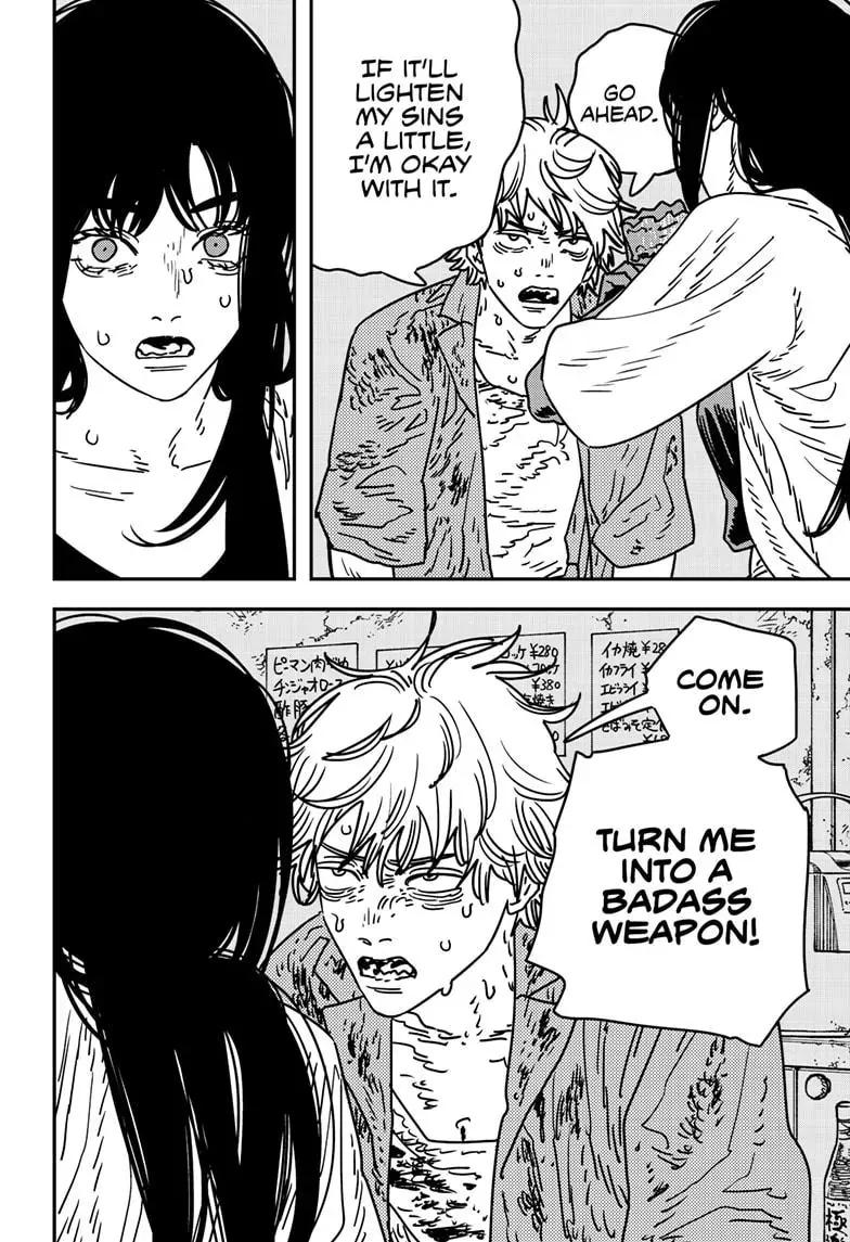 Chainsaw Man Manga Chapter 208 page 12 - Changed My Mind