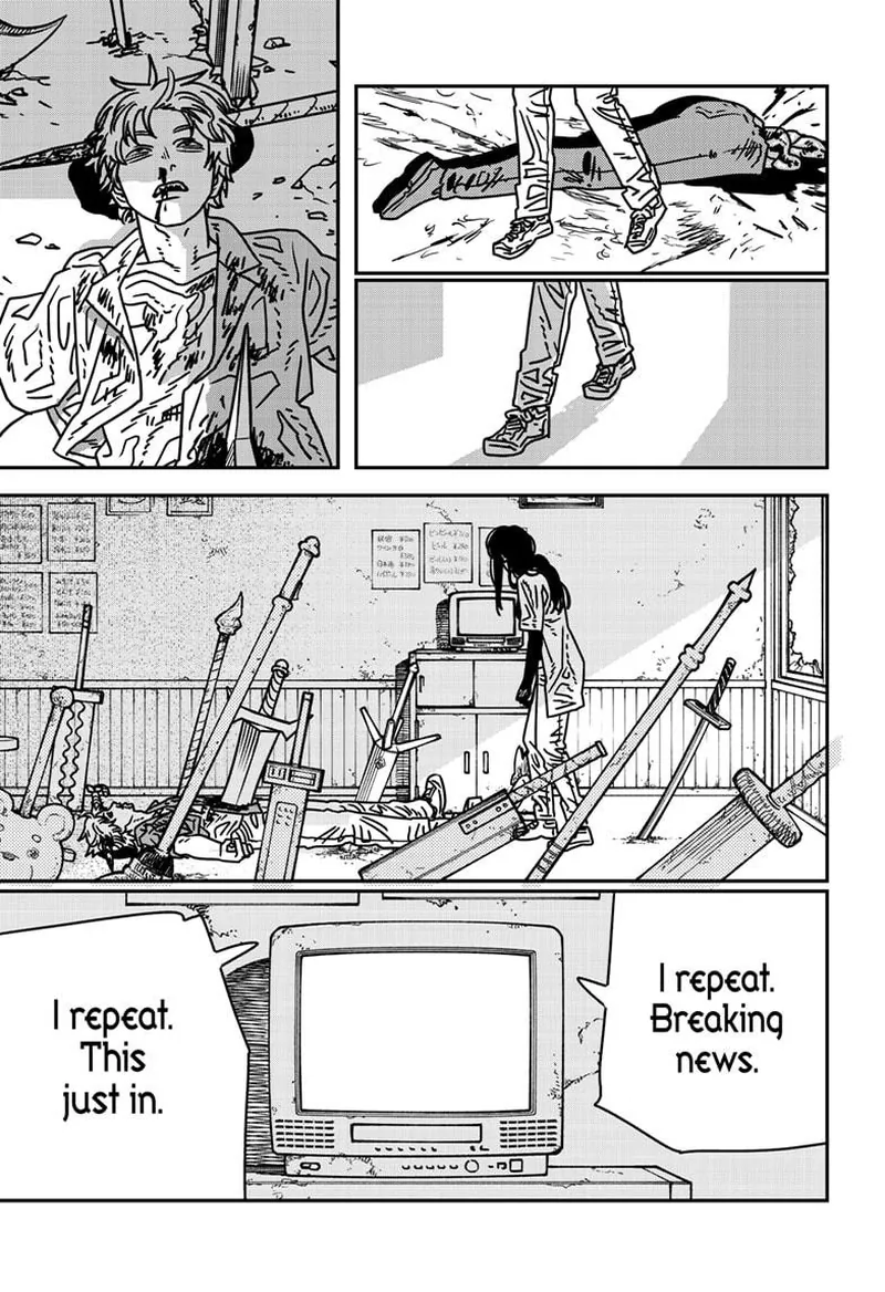 Chainsaw Man Manga Chapter 209 page 12 - Terrifying Weapon