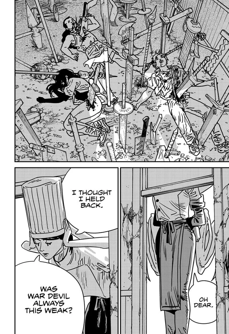 Chainsaw Man Manga Chapter 209 page 3 - Terrifying Weapon